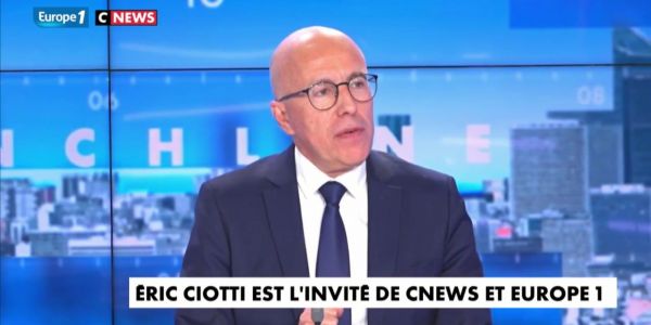 Congrès LR : la réaction d'Eric Ciotti, arrivé en tête au premier tour