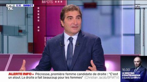 Investiture de Valérie Pécresse: pour Christian Jacob, qu'une femme soit la candidate de la droite est "un atout"