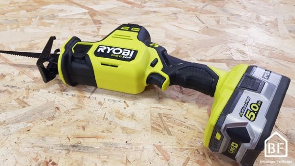 Scie sabre Ryobi RRS18C-0 : test et avis