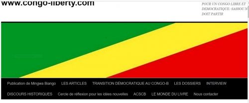 Congo-Liberty, site d'Opposition musclée, muselé