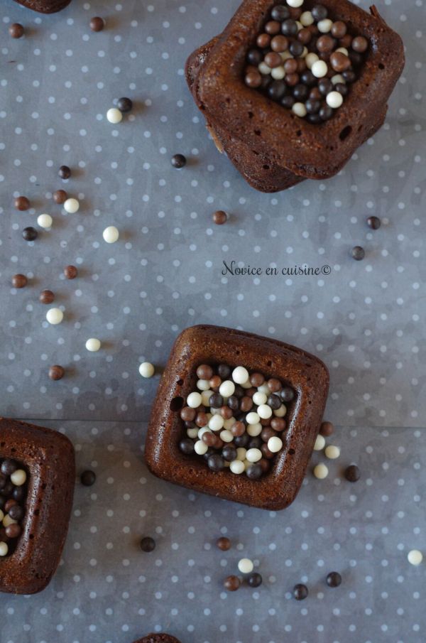 Gâteaux au chocolat et à la ricotta