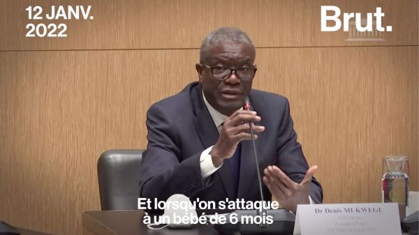 VIDEO. Denis Mukwege : "Vous prenez des femmes, vous les violez (...) Et le monde ferme les yeux"
