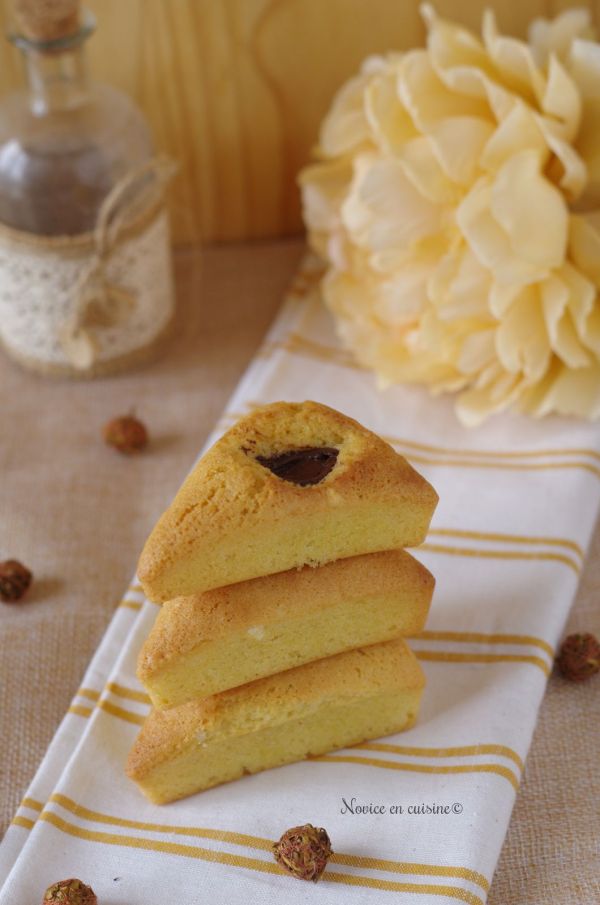 Moelleux amandes cœur papillotes
