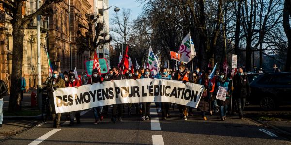 « D'habitude, on ne fait pas grève » : le front uni des personnels de l'éducation contre Blanquer