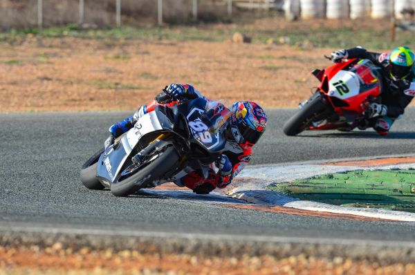 Martín, Zarco et Viñales en piste à Carthagène