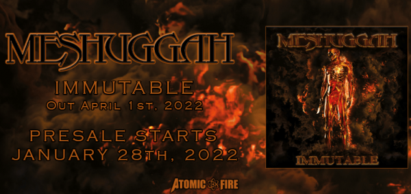 MESHUGGAH : Nouvel album « Immutable »