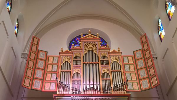 L'orgue espagnol de l'Eglise Saint-Martin de Grandvillars (90). Episode 4: un emplacement inhabituel