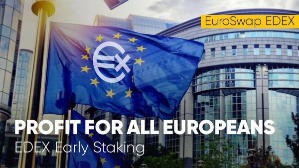 EDEX : pont européen entre la crypto et l’euro lancé Staking jusqu’à 152% APY