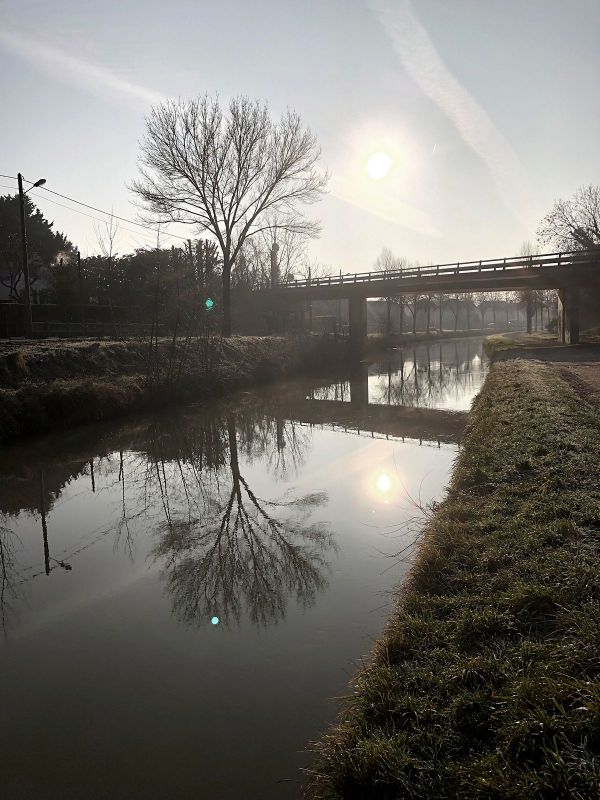 Le long du Canal de L'Ourcq et Parc du Pâtis...
