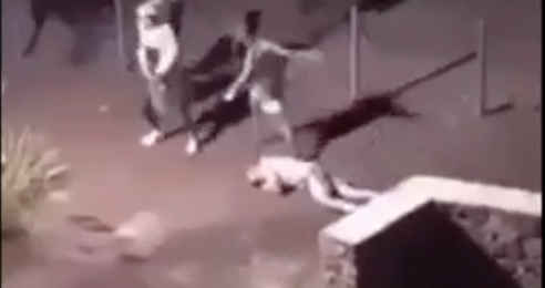 Vidéo - Bras Fusil : Un groupe de voyous "entoure" un jeune et le laisse pour mort par terre