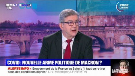 Jean-Luc Mélenchon sur la crise sanitaire: "Ce qui est frappant, c'est le caractère incohérent de tout ce qui est décidé"