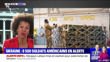 Ukraine: les États-Unis placent 8500 militaires en état d'alerte