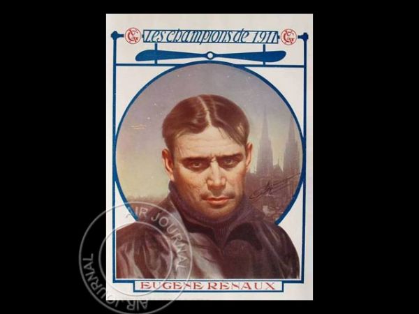 Le 27 janvier 1877 dans le ciel : L'aviateur Eugène Renaux naît dans la capitale
