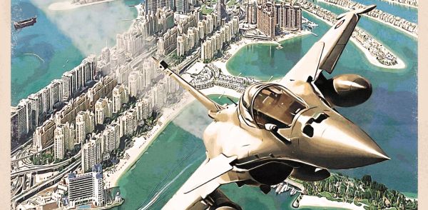 Nouveau poster : le Rafale de l'United Arab Emirates Air Force !