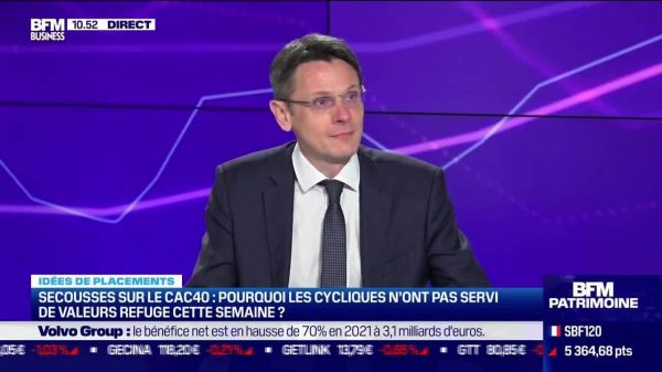Idée de placements: Secousses sur le CAC 40, pourquoi les cycliques n'ont pas servi de valeurs refuges cette semaine ? - 28/01