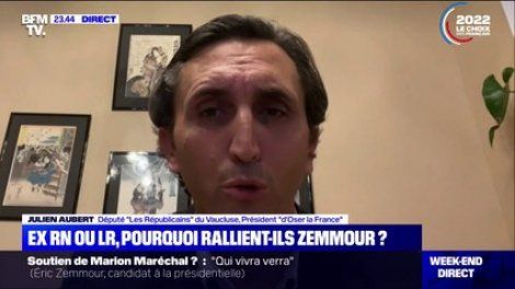 Julien Aubert: Marion Maréchal avait été élue dans le Vaucluse "sur un concours de circonstances"
