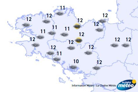 Météo en Bretagne : un samedi couvert et brumeux