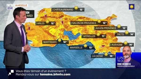 Météo Bouches-du-Rhône: beaucoup de soleil ce samedi, jusqu'à 14°C à La Ciotat