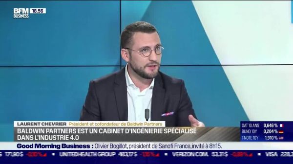 Laurent Chevrier (Baldwin Partners) : Baldwin Partners est un cabinet d'ingénierie spécialisé dans l'industrie 4.0 - 05/02