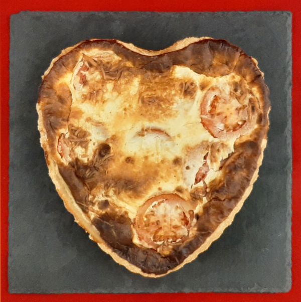 Quiche thon tomate. Idée de recette pour le repas de la Saint Valentin