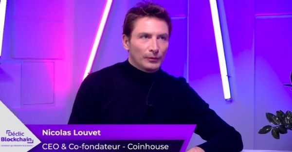 Nicolas Louvet (Coinhouse) : "Moins de 0,1% des entreprises sont exposées aux cryptomonnaies"