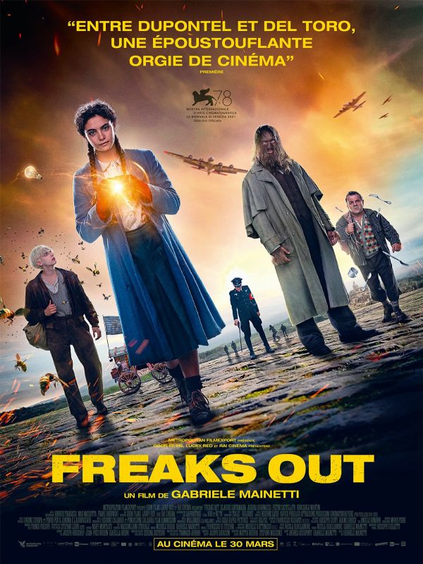 FREAKS OUT : des superhéros pas comme les autres le 30 mars au cinéma !
