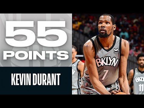 Un record en carrière avec 55 points mais une défaite pour Kevin Durant