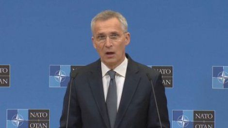Le secrétaire général de l'Otan affirme que la Russie se prépare "à prendre le contrôle de l'ensemble du Donbass"