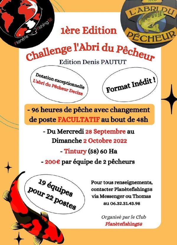 Challenge l'Abri du pêcheur