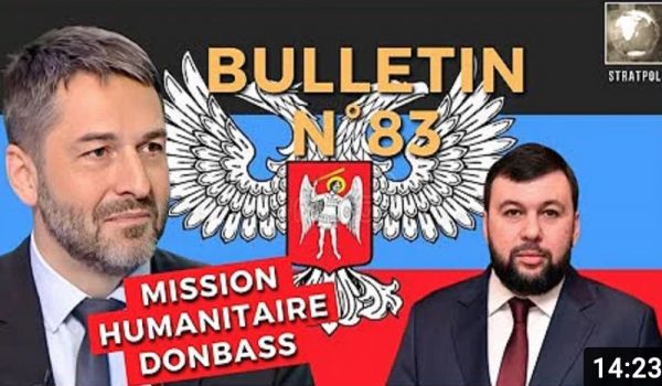 Stratpol : Mission humanitaire dans le Donbass