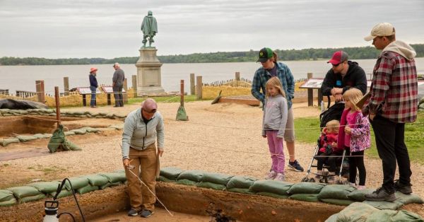 Jamestown, berceau historique des Etats-Unis menacé par la montée des eaux