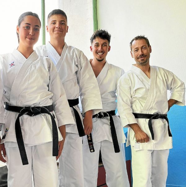Quatre passages de Dan réussis au Shoshin Vannes