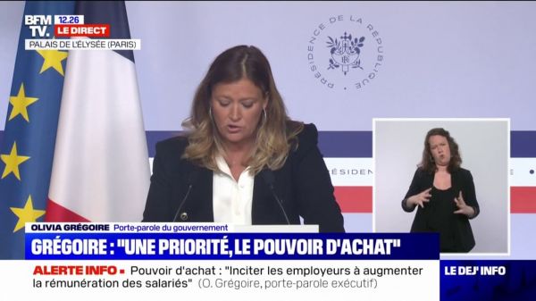 "Élisabeth Borne sera concernée": Olivia Grégoire confirme que la Première ministre démissionnera si elle n'est pas élue dans sa circonscription aux législatives