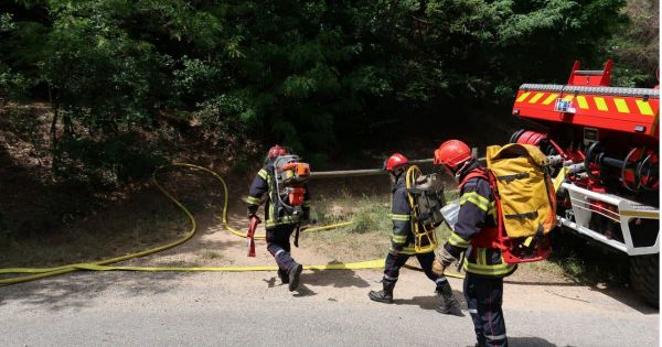 Ardèche. Reprise du feu du parcours de santé à Roiffieux