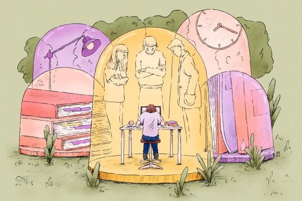 Chez les doctorants, l'angoisse de la page blanche