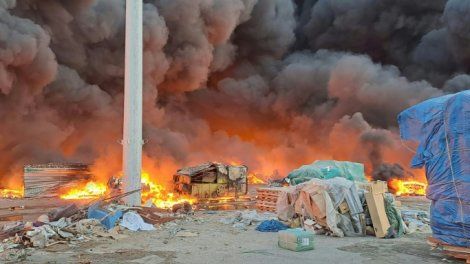 Incendie contrôlé dans le deuxième port du Soudan