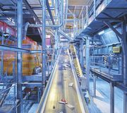 Un centre de tri des temps modernes, par Monique Labbé à Clichy-Batignolles