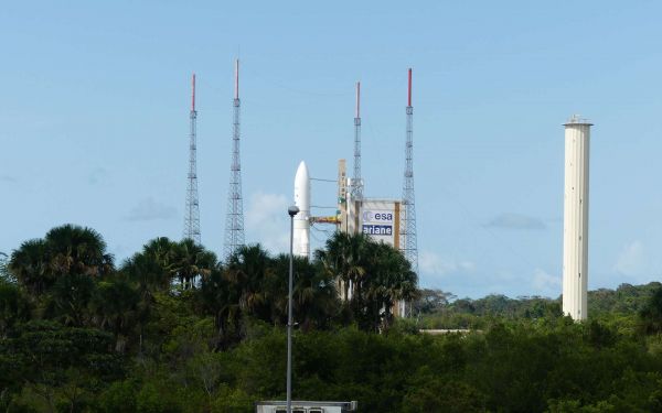 En images : Ariane 5 a rendez-vous avec l'espace ce soir !