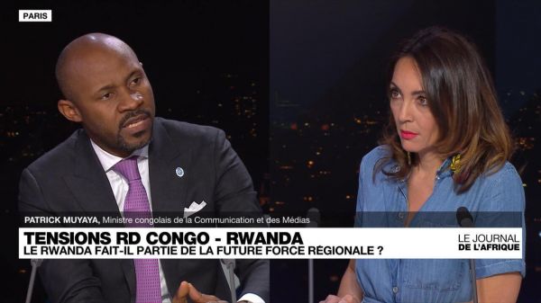 "Aucun centimètre du territoire ne sera cédé", dit Patrick Muyaya ministre congolais des Médias