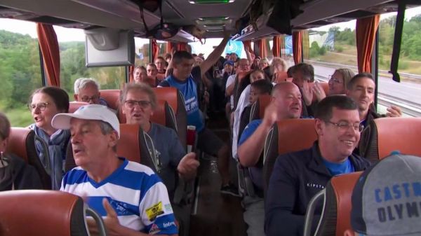 Finale du Top 14 : les supporters de Castres et Montpellier prêts pour le match