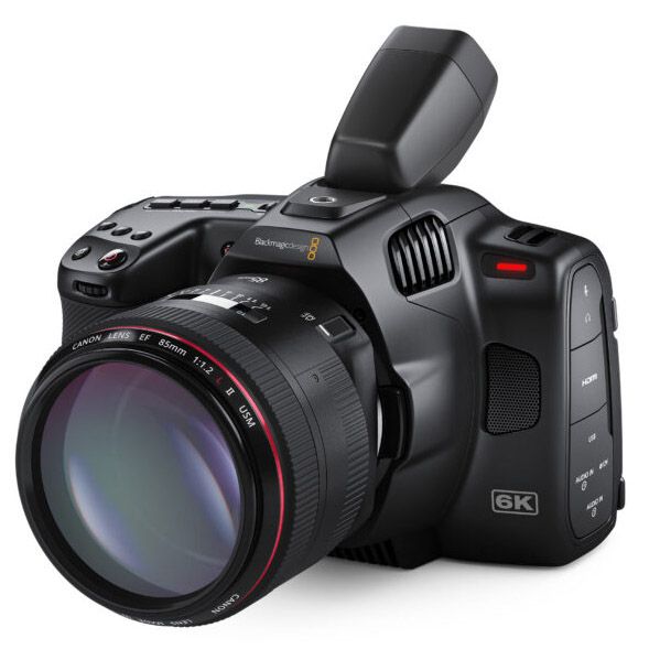 Blackmagic Pocket Cinema Camera 6K G2 : nouvelle version de sa « pocket »… écran orientable, capteur S35 6K dual Iso…