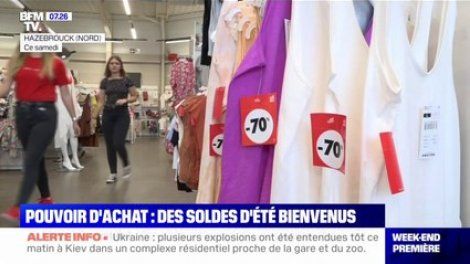 Pouvoir d'achat: des soldes d'été bienvenus