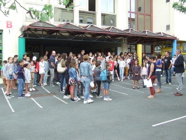 Guîtres : le collège a accueilli tous les enfants de CM2 des écoles de son secteur