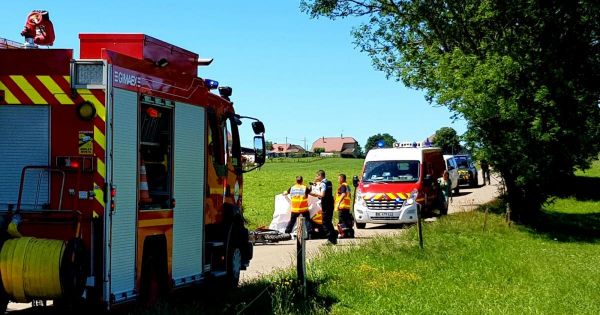 Jura. Chaux-Champagny: un homme de 20 ans perd la vie dans un accident de moto