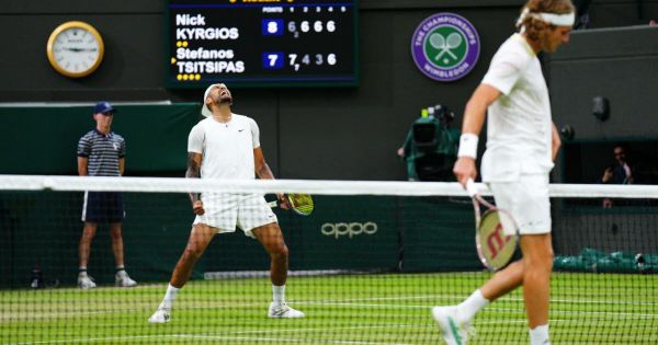 Tennis/Wimbledon. Entre Kyrgios et Tsitsipas, récit d'une rencontre sous haute tension