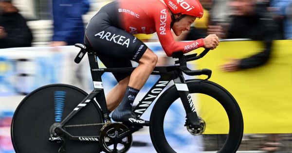 Tour de France. « Il faut prendre des risques pour se rapprocher de la victoire » assure l'Alsacien Hugo Hofstetter
