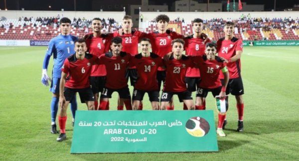 L'équipe palestinienne de football U-20 se qualifie pour les demi-finales de la Coupe arabe