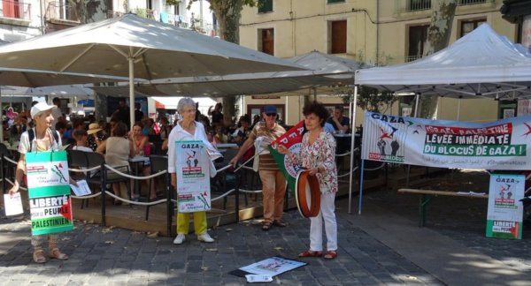 Action AFPS au Festival de poésie de Sète