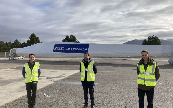 Zebra, une pale d'éolienne éco-conçue et entièrement recyclable