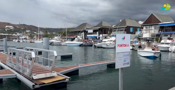 5 pontons seront installés au port de plaisance de Saint-Gilles par le TCO